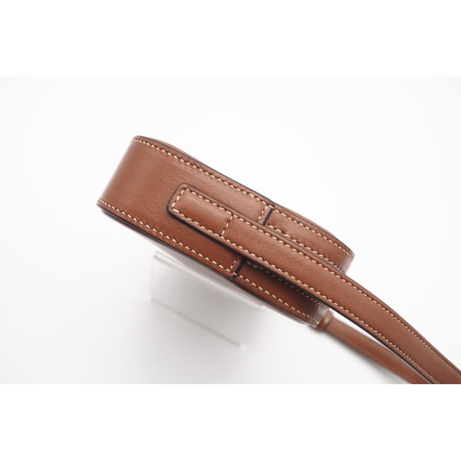 ★3日以内返品可★ 極美品 CELINE セリーヌ キュイル トリオンフ スムースカーフスキン ミニカメラバッグ タン | CELINE | 07