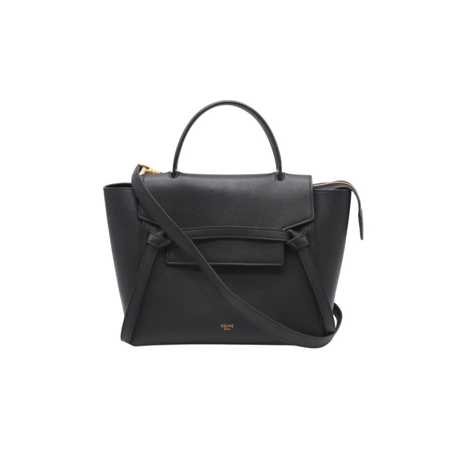 ★3日以内返品可★ 美品 CELINE セリーヌ グレインドカーフスキン マイクロ ベルトバッグ 180153 | CELINE | 01