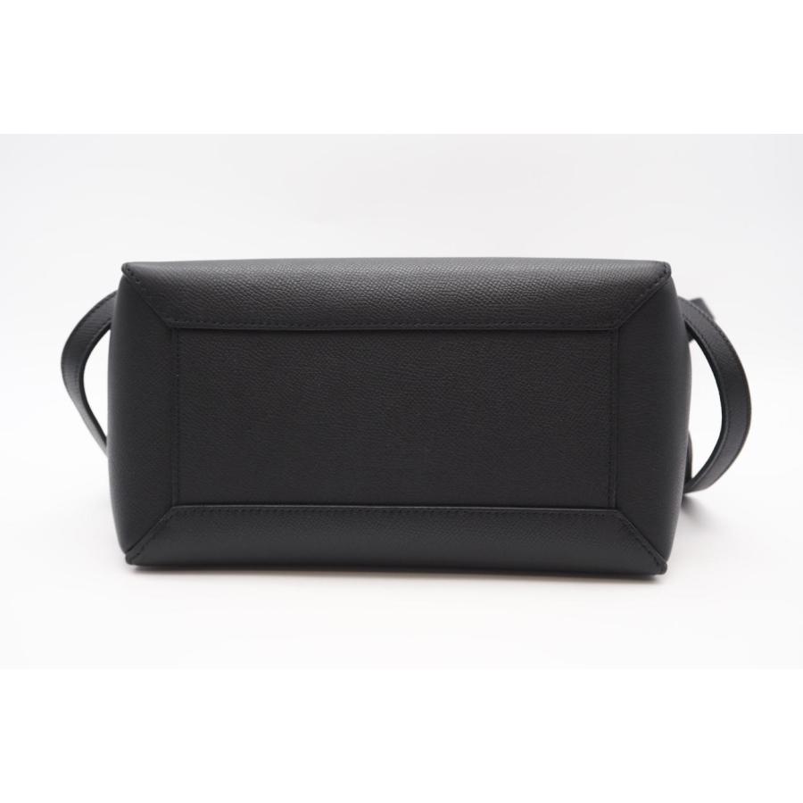 ★3日以内返品可★ 美品 CELINE セリーヌ グレインドカーフスキン マイクロ ベルトバッグ 180153 | CELINE | 04