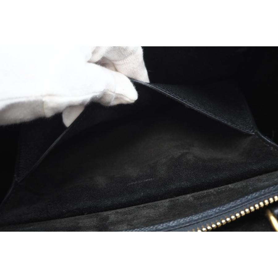 ★3日以内返品可★ 美品 CELINE セリーヌ グレインドカーフスキン マイクロ ベルトバッグ 180153 | CELINE | 08