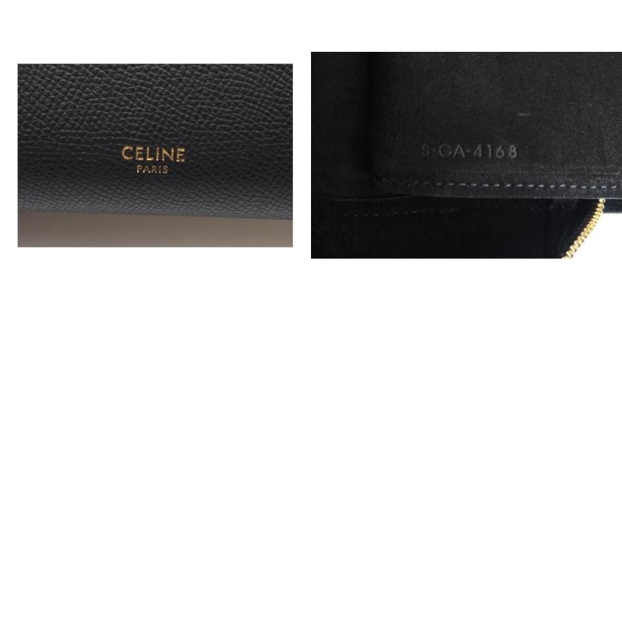 ★3日以内返品可★ 美品 CELINE セリーヌ グレインドカーフスキン マイクロ ベルトバッグ 180153 | CELINE | 09