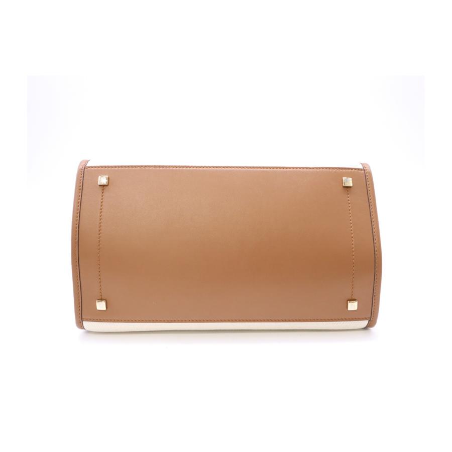 ★3日以内返品可★ 極美品 JIMMY CHOO ジミーチュウ コットンキャンバス VARENNE トートバック ナチュラル |  | 07