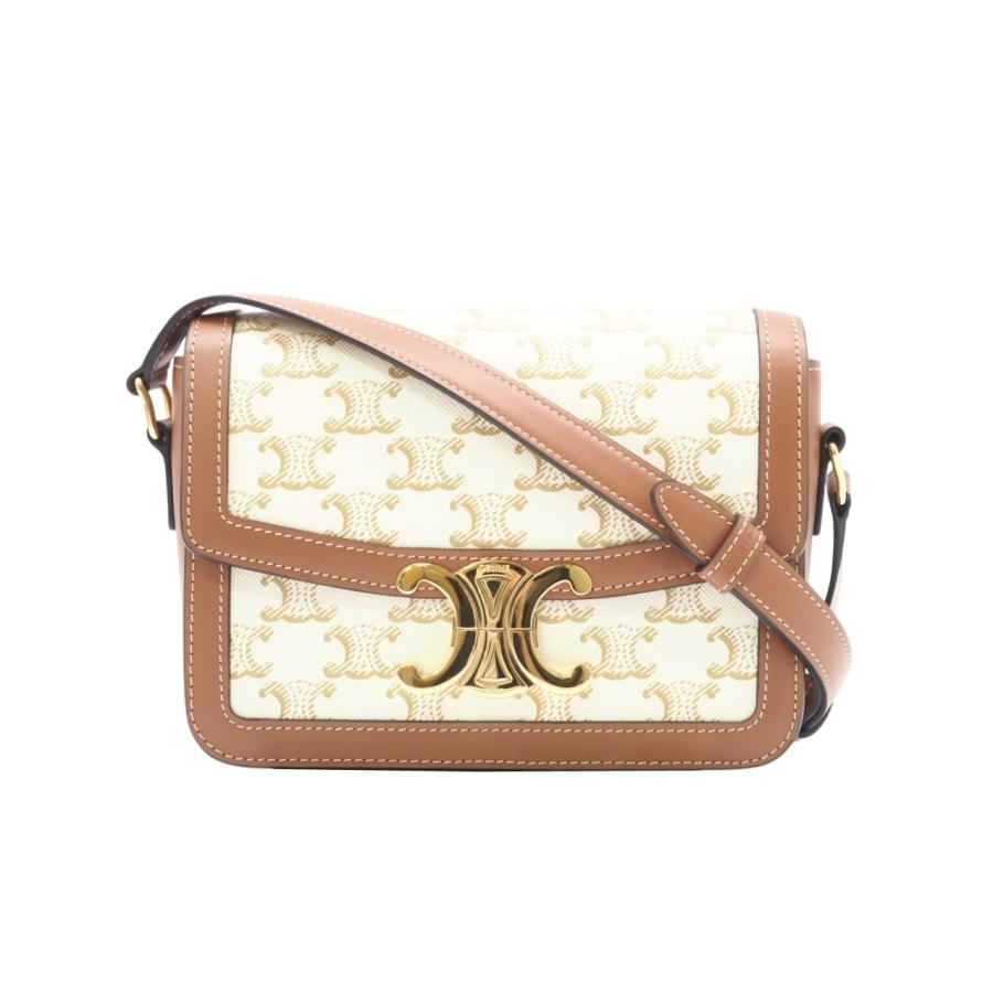 ★3日以内返品可★ 美品 CELINE セリーヌ カーフレザー ティーン トリオンフ ショルダーバッグ | CELINE | 01