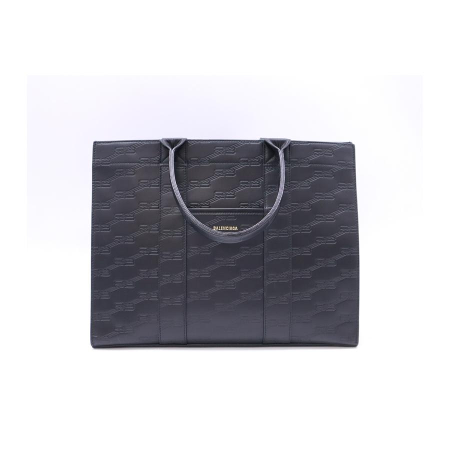 ★3日以内返品可★ 美品 BALENCIAGA バレンシアガ BBモノグラム ハードウェア 2WAYバッグ レザー 714177 | BALENCIAGA | 02