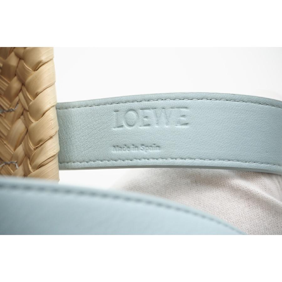 ★3日以内返品可★ 極美品 LOEWE ロエベ ヤシの葉&カーフ バスケットバッグ スモール 327.02.S93 ハンドバッグ | LOEWE | 08