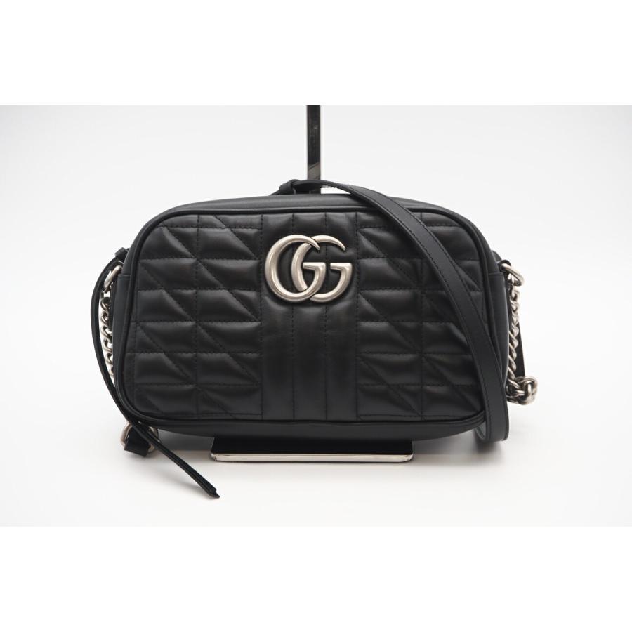 GUCCI（グッチ） ☆3日以内返品可☆ 美品 GGマーモント レザー
