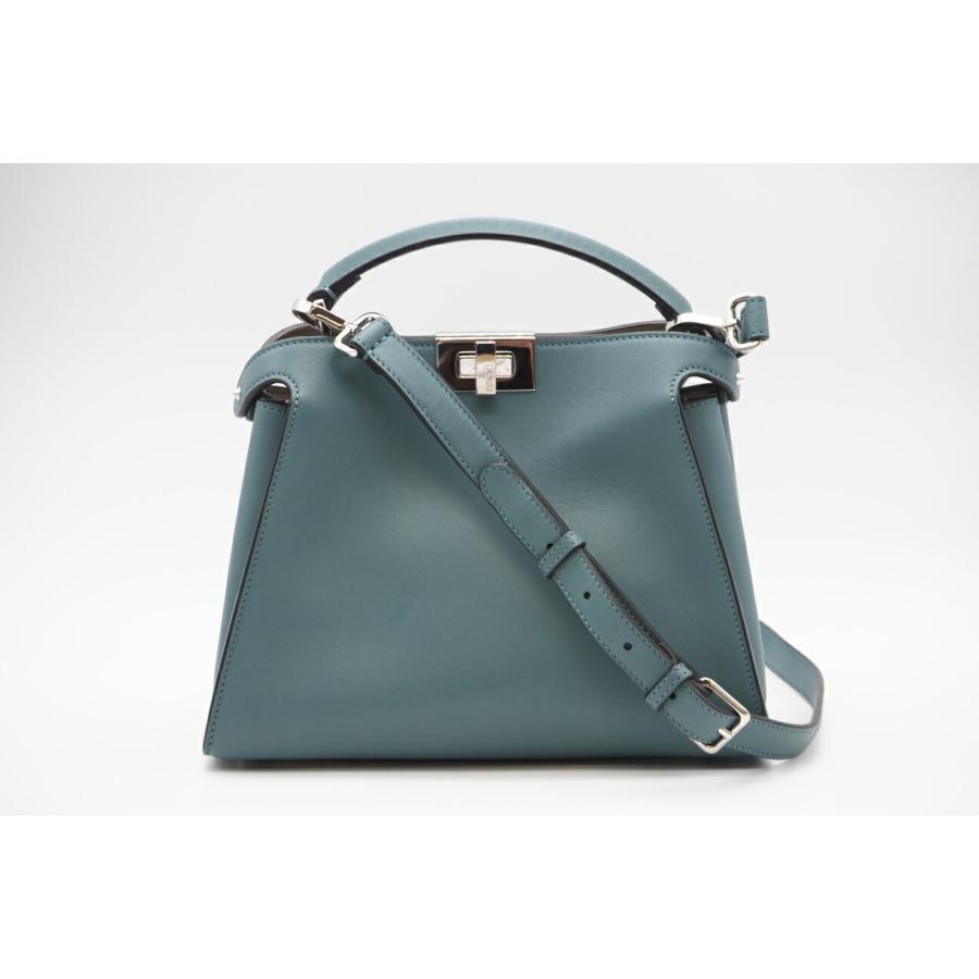 ★3日以内返品可★ 美品 FENDI フェンディ レザー ピーカブー エッセンシャリー 2WAYバッグ 8BN302 | FENDI