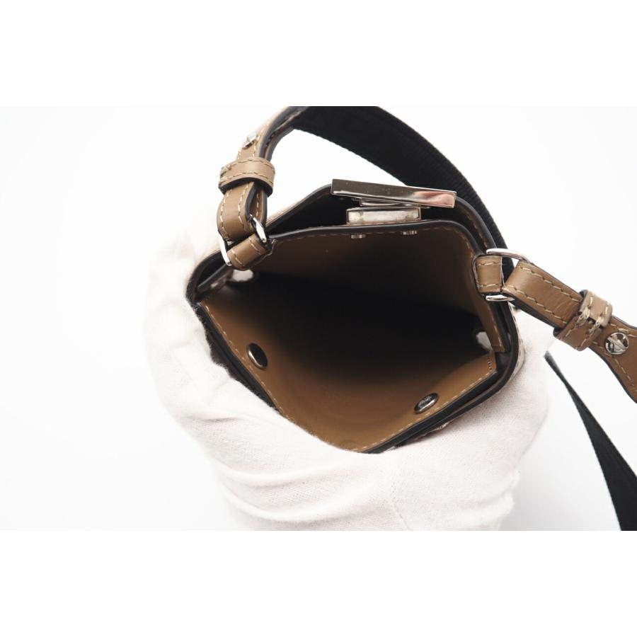 ★3日以内返品可★ 美品 FENDI フェンディ ズッカ キャンバス レザー フォンポーチ 7AS156 ショルダーバッグ | FENDI | 08