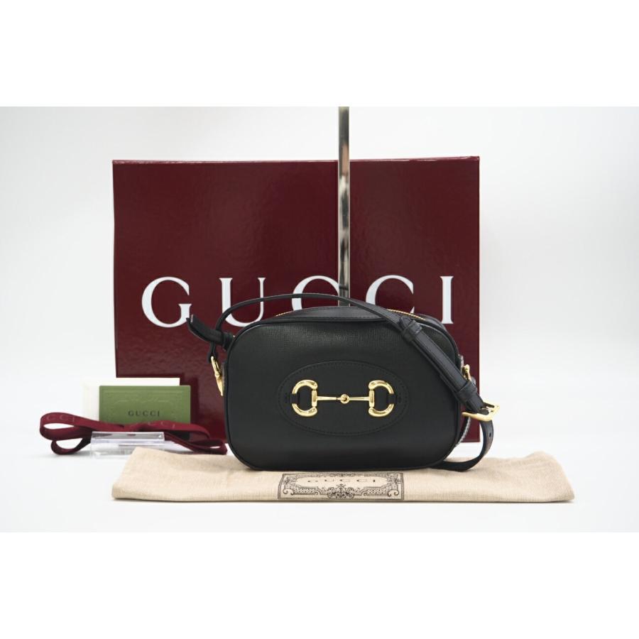 ★3日以内返品可★ 極美品 GUCCI グッチ グッチ ホースビット 1955 レザー ショルダーバッグ 760196 | GUCCI