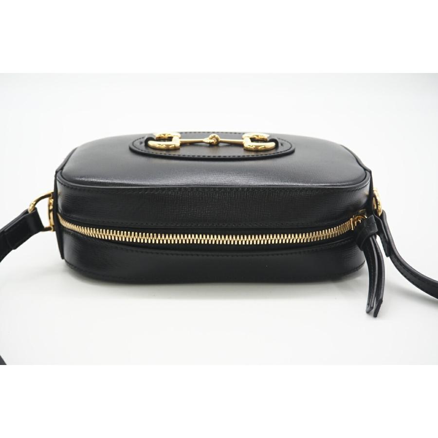 ★3日以内返品可★ 極美品 GUCCI グッチ グッチ ホースビット 1955 レザー ショルダーバッグ 760196 | GUCCI | 04