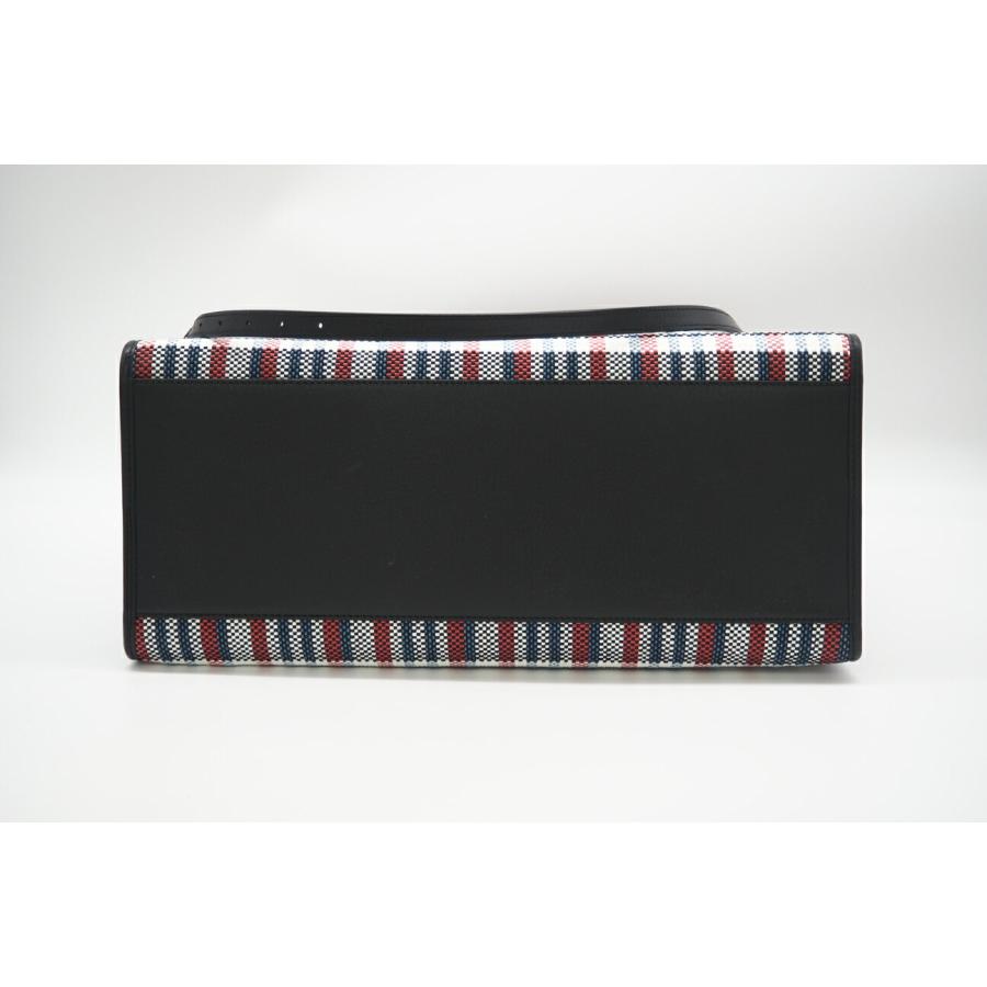 ★3日以内返品可★ 美品 GUCCI グッチ ラフィア×ナイロン チェック 2WAYハンドバッグ マルチカラー 659980 | GUCCI | 05