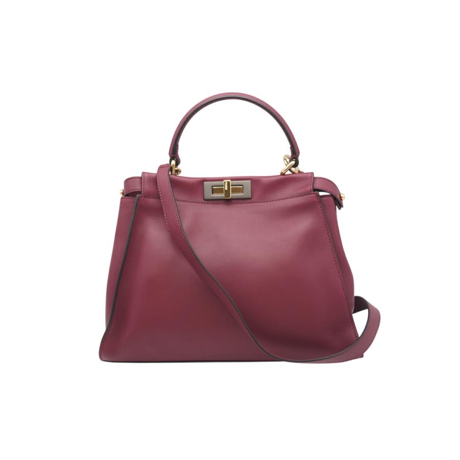 ★3日以内返品可★ 美品 FENDI フェンディ ピーカブー レギュラー レザー 2WAYハンドバッグ 8BN290 | FENDI | 01