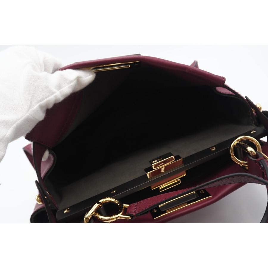 ★3日以内返品可★ 美品 FENDI フェンディ ピーカブー レギュラー レザー 2WAYハンドバッグ 8BN290 | FENDI | 08
