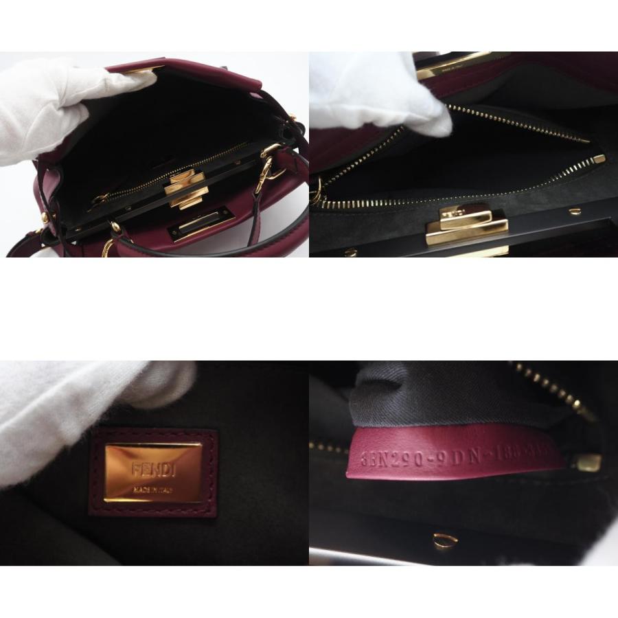 ★3日以内返品可★ 美品 FENDI フェンディ ピーカブー レギュラー レザー 2WAYハンドバッグ 8BN290 | FENDI | 09