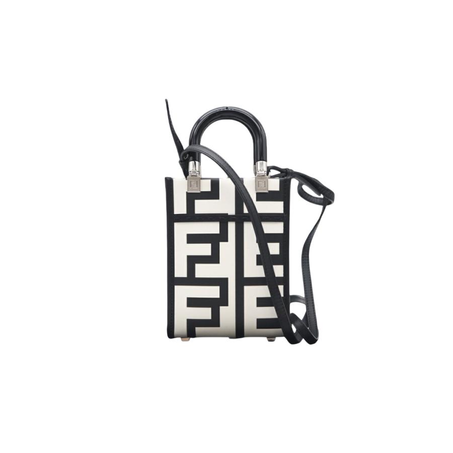 ★3日以内返品可★ 美品 FENDI フェンディ サンシャイン フェンディ×マークジェイコブス ショッパースモール 8BS051 | FENDI | 01