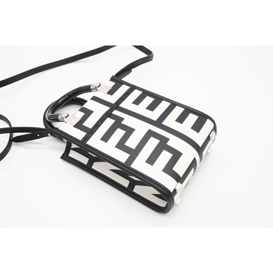 ★3日以内返品可★ 美品 FENDI フェンディ サンシャイン フェンディ×マークジェイコブス ショッパースモール 8BS051 | FENDI | 02