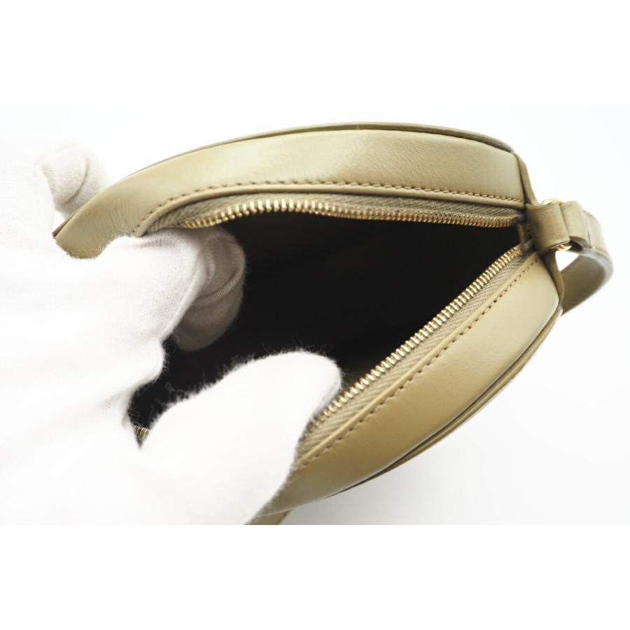 ★3日以内返品可★ 極美品 CELINE セリーヌ トリオンフ オーバルパース キュイル レザー ショルダーバッグ | CELINE | 08