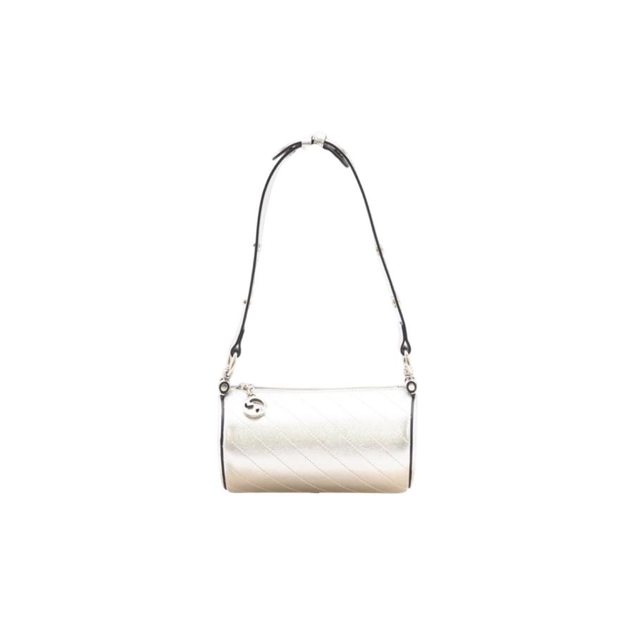 ★3日以内返品可★ 極美品 GUCCI グッチ ブロンディ ミニ ワンショルダー 760170 ショルダーバッグ シルバー_1