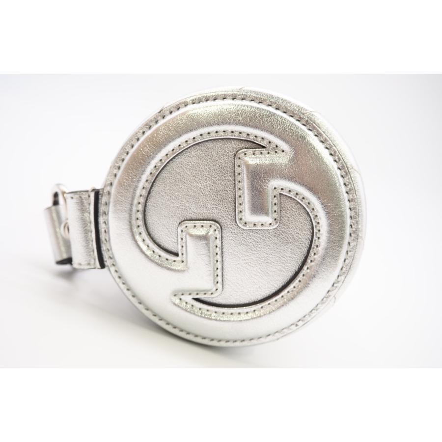 ★3日以内返品可★ 極美品 GUCCI グッチ ブロンディ ミニ ワンショルダー 760170 ショルダーバッグ シルバー_6