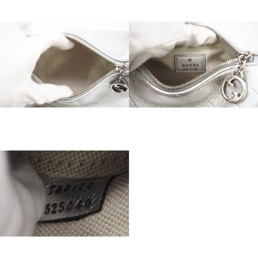 ★3日以内返品可★ 極美品 GUCCI グッチ ブロンディ ミニ ワンショルダー 760170 ショルダーバッグ シルバー_9