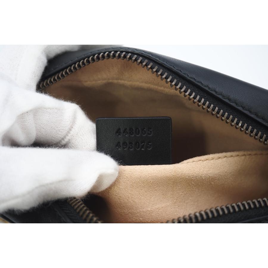 ★3日以内返品可★ 極美品 GUCCI グッチ GGマーモント ミニ カメラバッグ 448065 ショルダーバッグ ブラック | GUCCI | 09