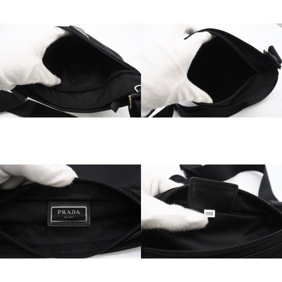 ★3日以内返品可★ 美品 PRADA プラダ VELA SPORT テスート ショルダーバッグ トライアングルロゴ BT0420 | PRADA | 09