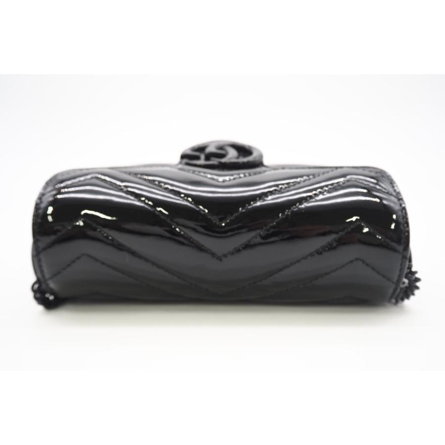 ★3日以内返品可★ 極美品 GUCCI グッチ GGマーモント パテントレザー ミニバッグ 476433 ショルダーバッグ | GUCCI | 05