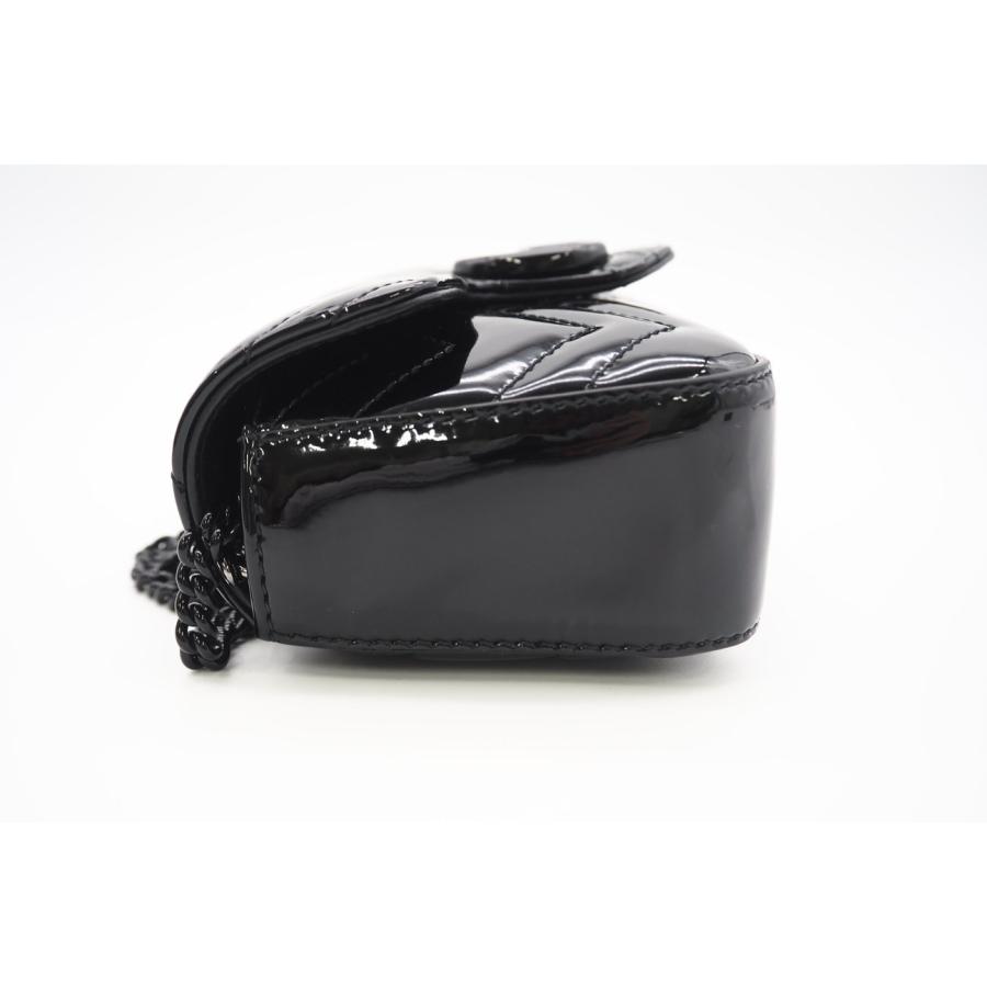 ★3日以内返品可★ 極美品 GUCCI グッチ GGマーモント パテントレザー ミニバッグ 476433 ショルダーバッグ | GUCCI | 07