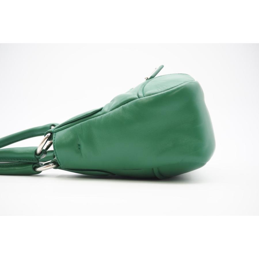★3日以内返品可★ 極美品 PRADA プラダ パデッドナッパ レザー ムーン 2WAYバッグ 1BA381 | PRADA | 04