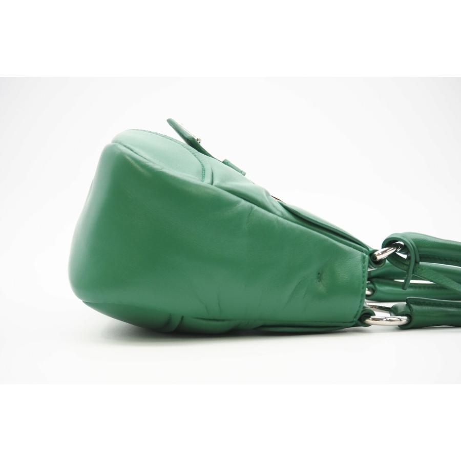 ★3日以内返品可★ 極美品 PRADA プラダ パデッドナッパ レザー ムーン 2WAYバッグ 1BA381 | PRADA | 05