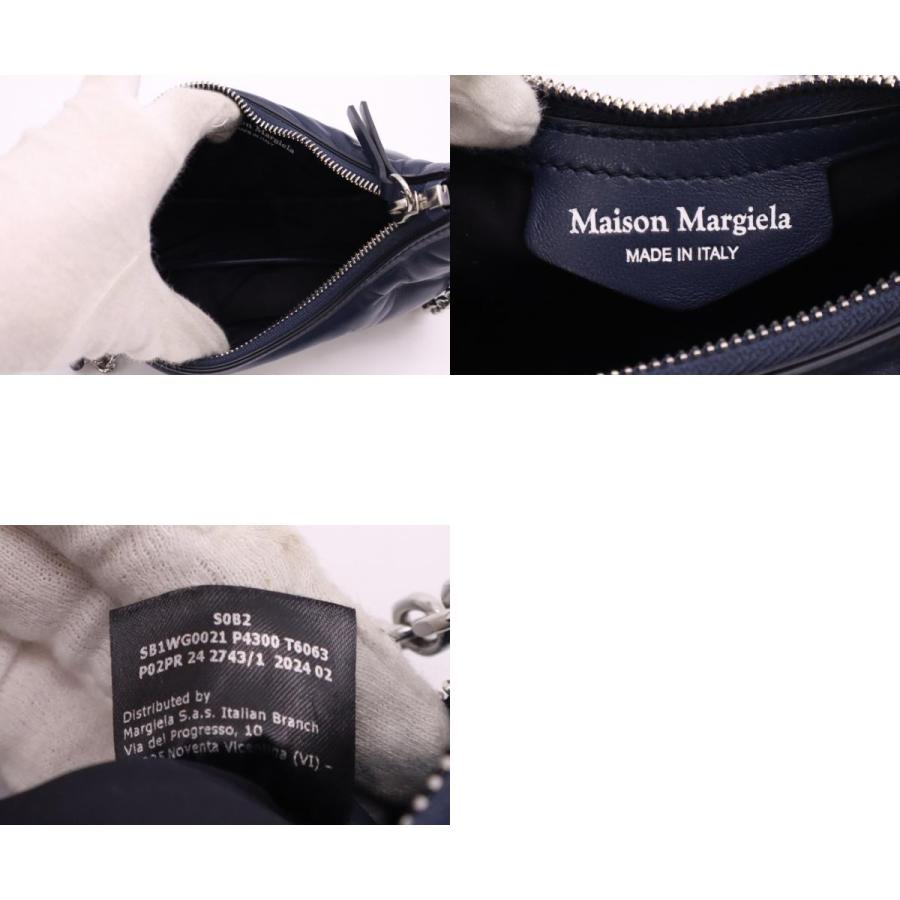 ★3日以内返品可★ 極美品 MAISON MARGIELA メゾンマルジェラ グラムスラム レザー チェーンショルダーバッグ |  | 09