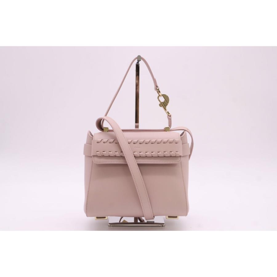 ★3日以内返品可★ 美品 Chloe クロエ ナチャ レザー スモール2WAY ショルダー CHC22WS123I91 | Chloe