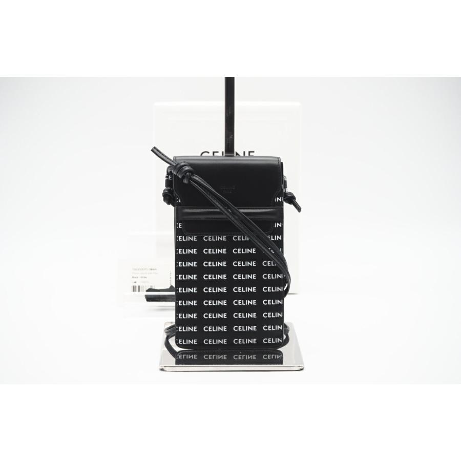 ★3日以内返品可★ 極美品 CELINE セリーヌ レザー ヴィンテージロゴプリント ジップアラウンドウォレット 496317 | CELINE