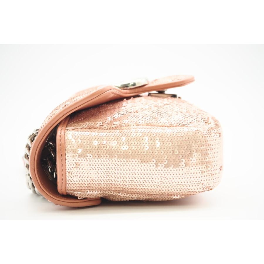 ★3日以内返品可★ 極美品 GUCCI グッチ GGマーモント レザー スパンコール チェーンショルダー 446744 | GUCCI | 07