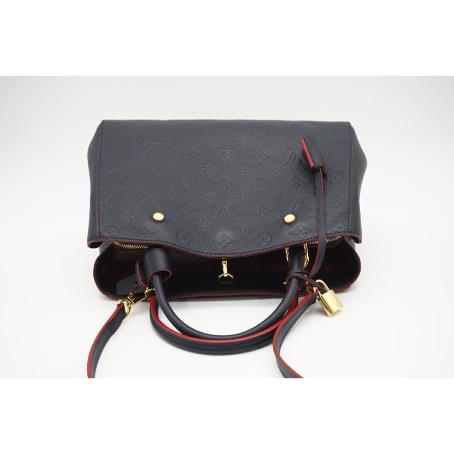 ★3日以内返品可★ 極美品 LOUIS VUITTON ルイ・ヴィトン アンプラント モンテーニュMM マリーヌルージュ | LOUIS VUITTON | 04