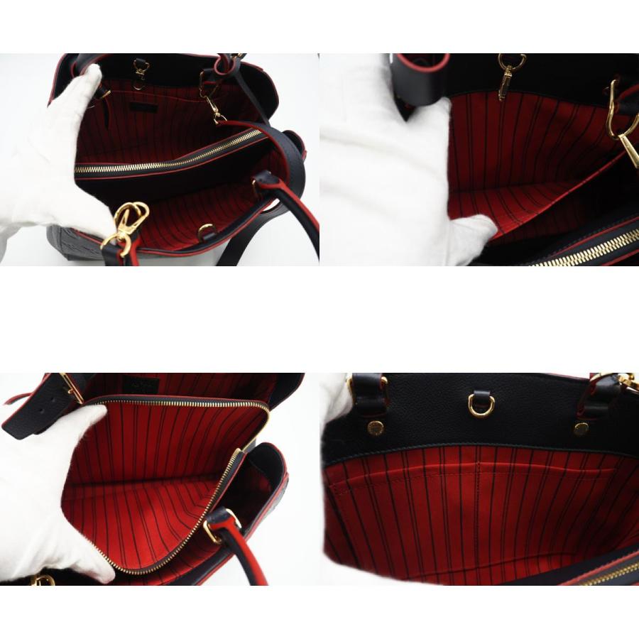 ★3日以内返品可★ 極美品 LOUIS VUITTON ルイ・ヴィトン アンプラント モンテーニュMM マリーヌルージュ | LOUIS VUITTON | 08