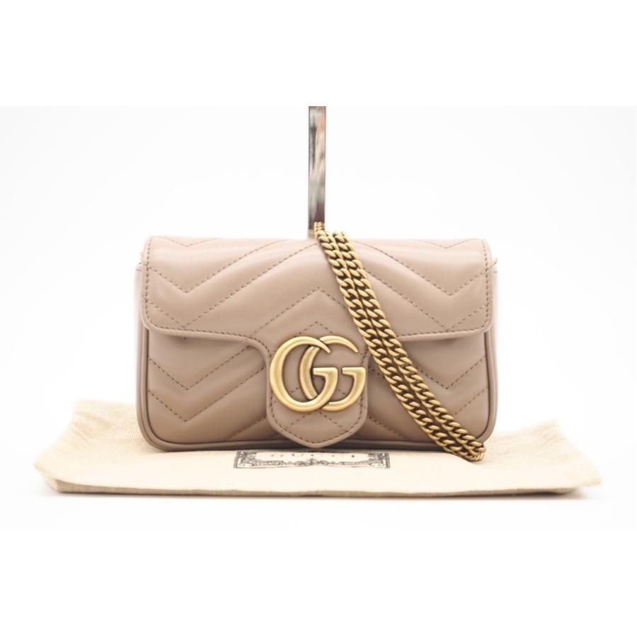 GUCCI（グッチ） ☆3日以内返品可☆ 美品 GGマーモント レザー