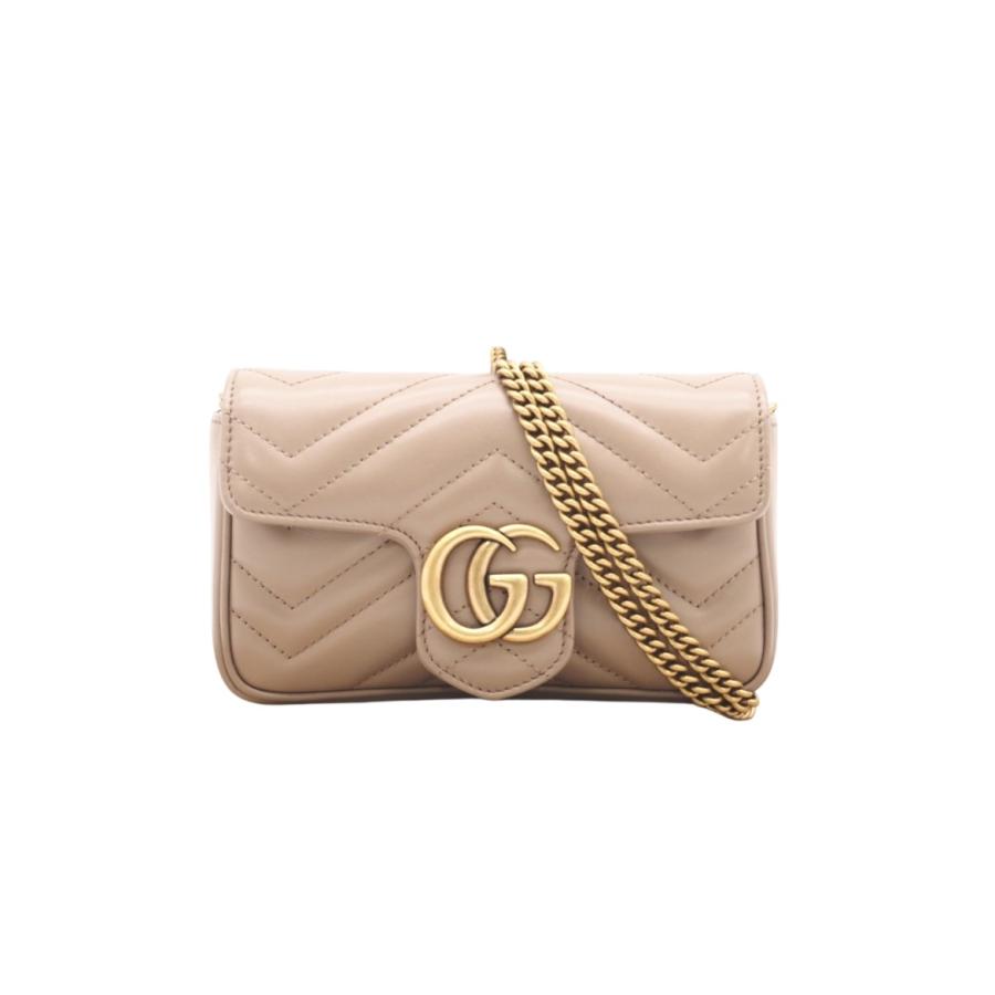 GUCCI（グッチ） ☆3日以内返品可☆ 美品 GGマーモント レザー