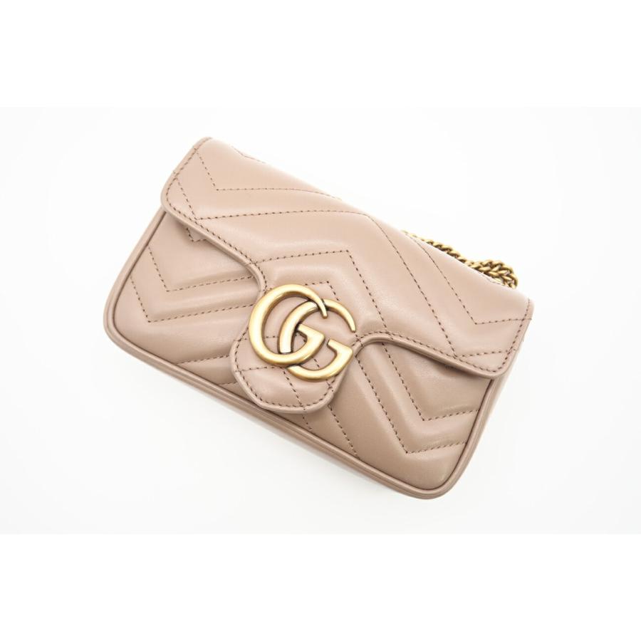 GUCCI（グッチ） ☆3日以内返品可☆ 美品 GGマーモント レザー