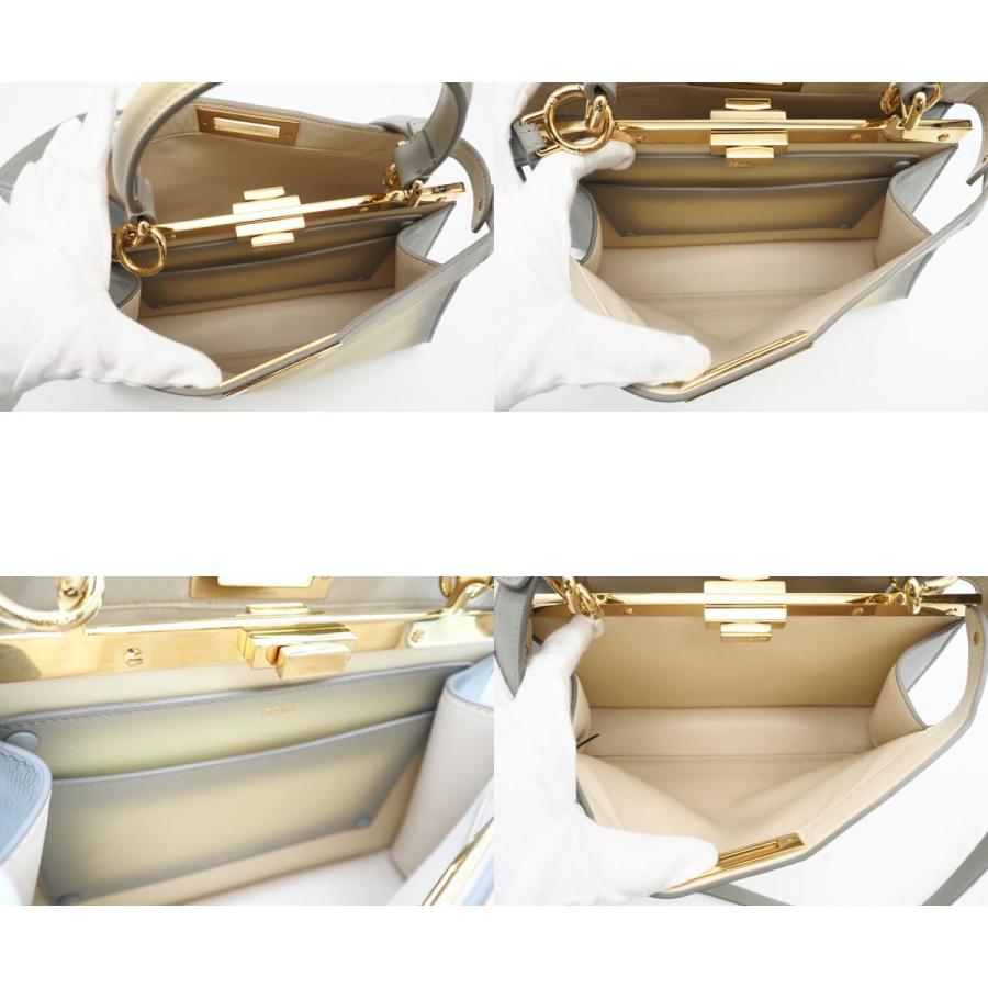 ★3日以内返品可★ 美品 FENDI フェンディ レザー ピーカブーISeeU ミディアム 8BN321 | FENDI | 08