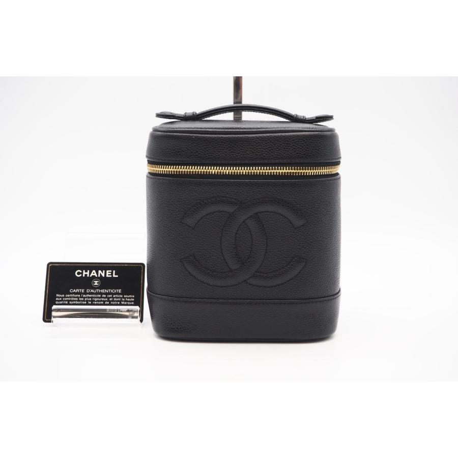 ★3日以内返品可★ 美品 CHANEL シャネル ココマーク キャビアスキン バニティバッグ A01998 ハンドバッグ | CHANEL