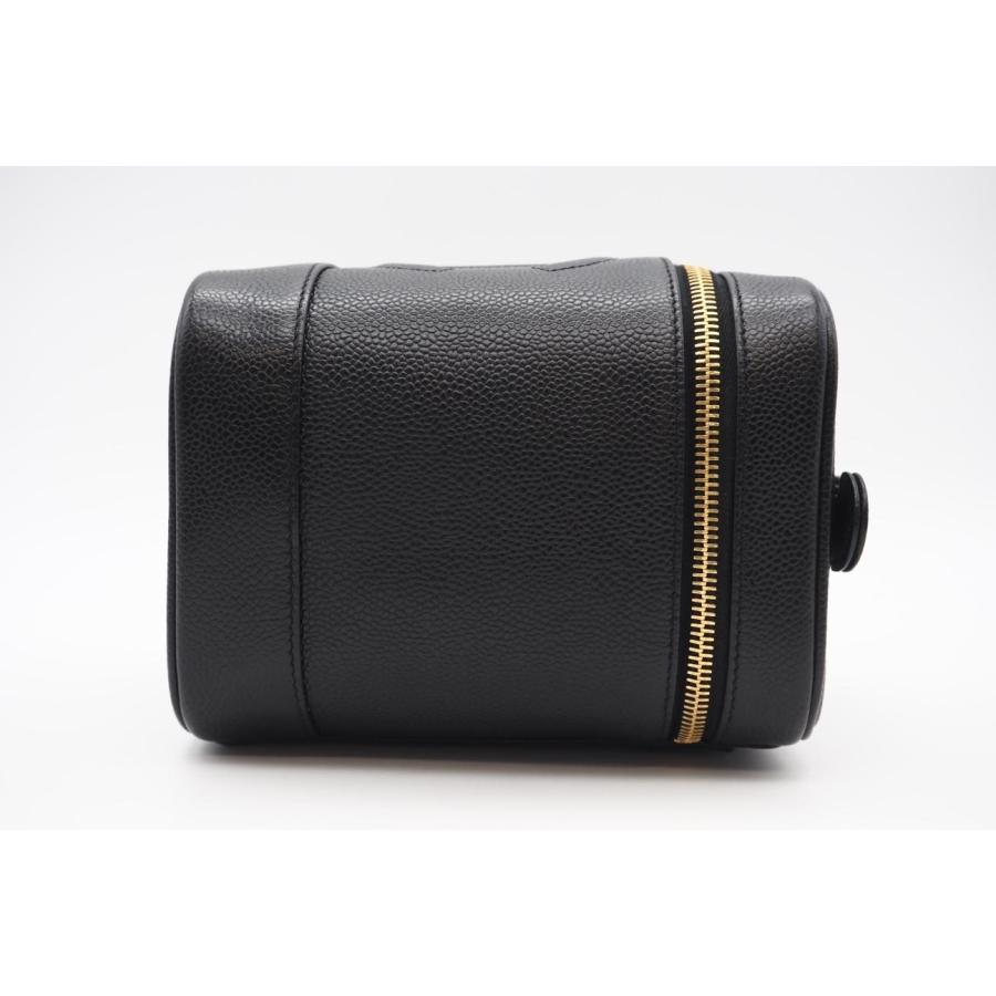 ★3日以内返品可★ 美品 CHANEL シャネル ココマーク キャビアスキン バニティバッグ A01998 ハンドバッグの画像