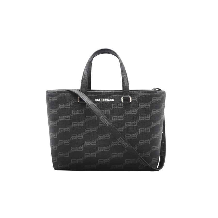 ★3日以内返品可★ 極美品 BALENCIAGA バレンシアガ BBモノグラム シグネチャースモールショッパーバッグ | BALENCIAGA | 01