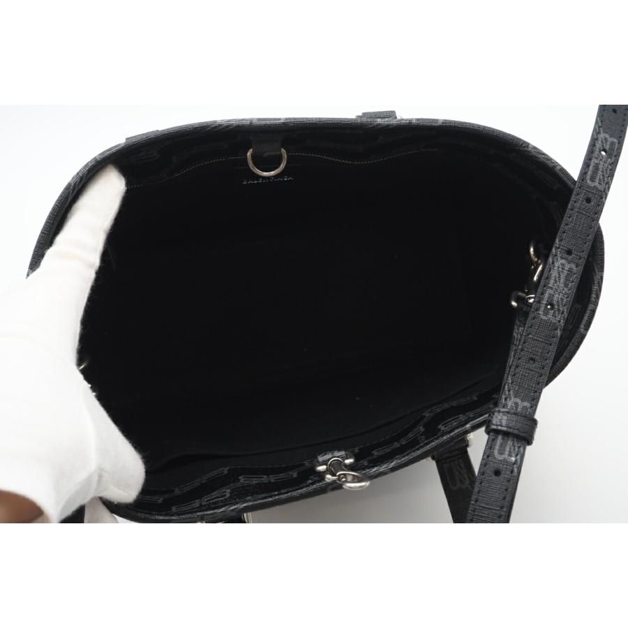 ★3日以内返品可★ 極美品 BALENCIAGA バレンシアガ BBモノグラム シグネチャースモールショッパーバッグ | BALENCIAGA | 08