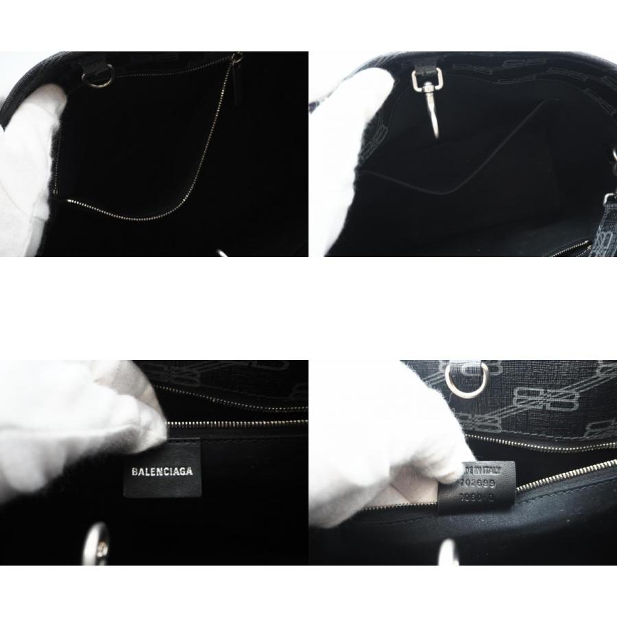 ★3日以内返品可★ 極美品 BALENCIAGA バレンシアガ BBモノグラム シグネチャースモールショッパーバッグ | BALENCIAGA | 09