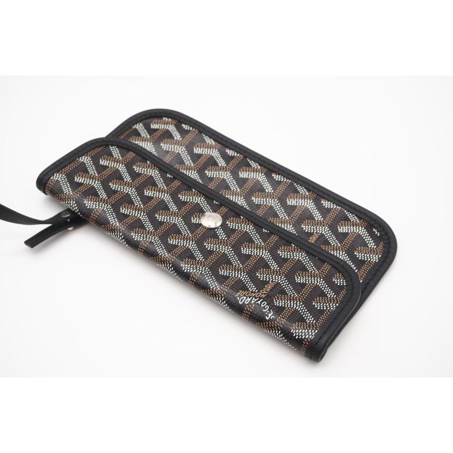 ★3日以内返品可★ 極美品 GOYARD ゴヤール ゴヤールディンキャンバス シュヴロッシュカーフスキン サンルイPM | GOYARD | 03