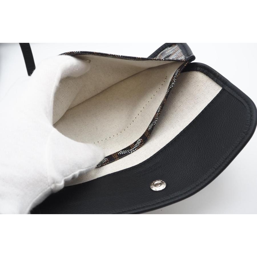 ★3日以内返品可★ 極美品 GOYARD ゴヤール ゴヤールディンキャンバス シュヴロッシュカーフスキン サンルイPM | GOYARD | 05