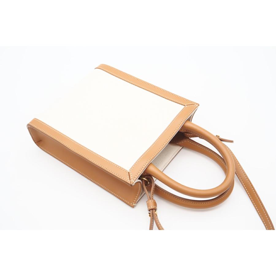 ★3日以内返品可★ 美品 CELINE セリーヌ キャンバス ミニ バーティカル カバ NATURAL TAN | CELINE | 03