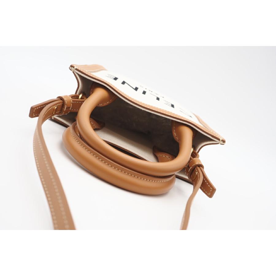 ★3日以内返品可★ 極美品 CELINE セリーヌ キャンバス ミニ バーティカル カバ 193302BNZ02NT | CELINE | 07