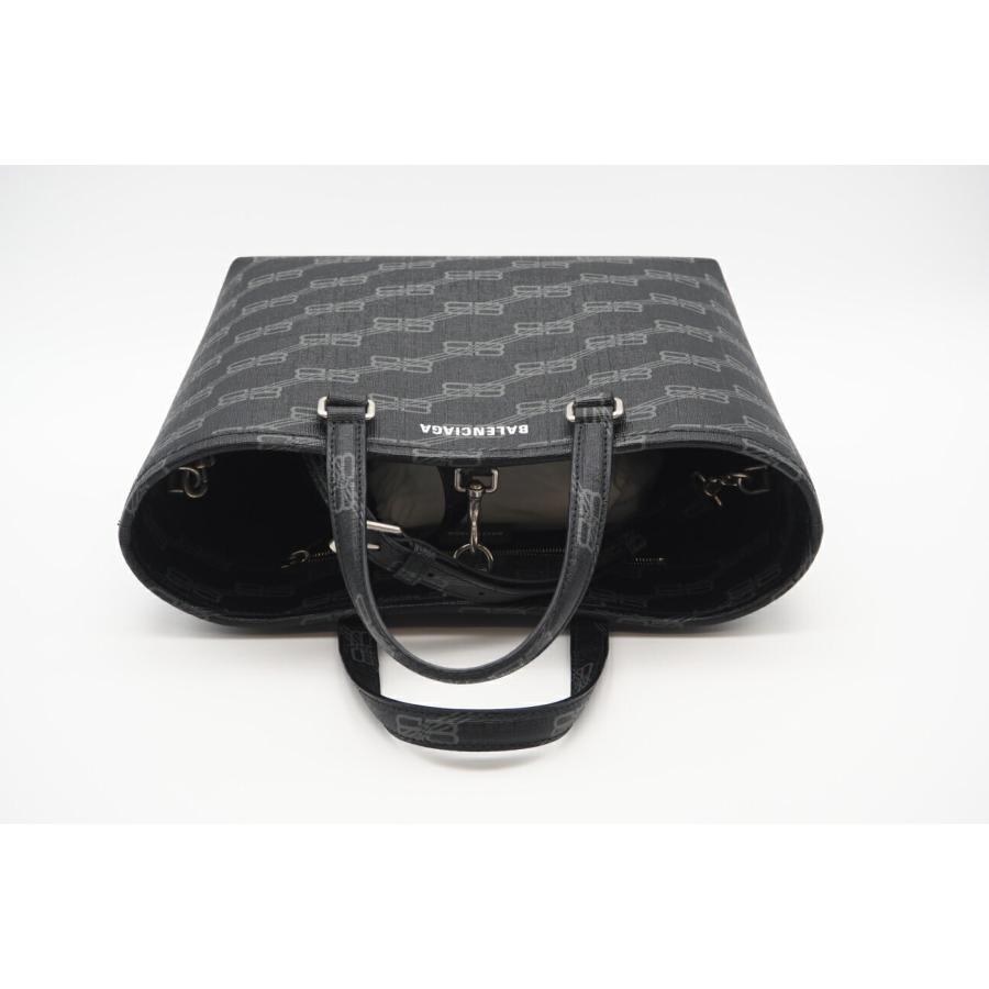 ★3日以内返品可★ 美品 BALENCIAGA バレンシアガ BBモノグラム シグネチャー スモール ショッパーバッグ | BALENCIAGA | 04